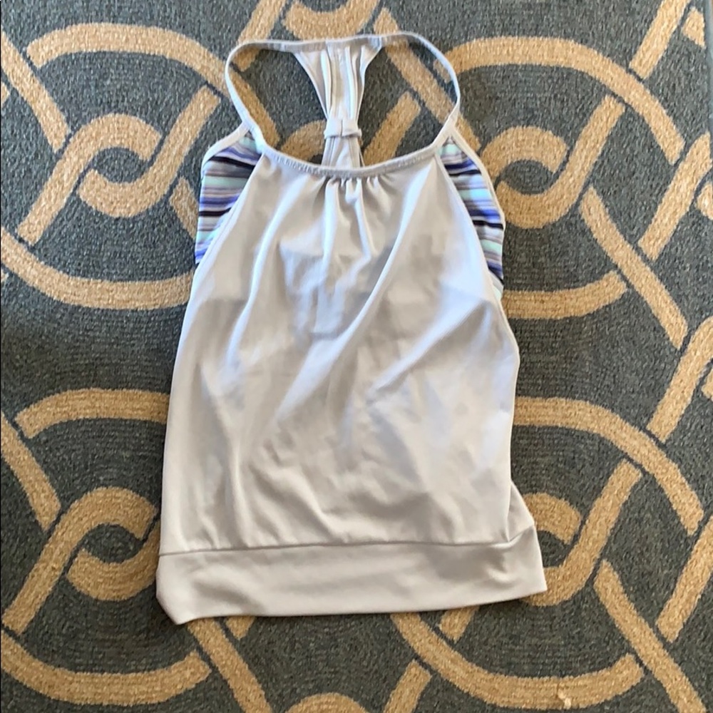 Built in bra workout top